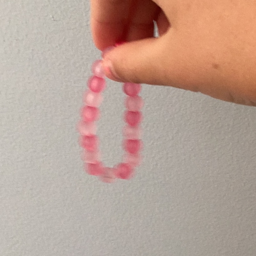 Barbie pink clay bead bracelet 🎀🩷 - Picture 2 of 3